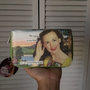 NWOT Vintage Wristlet by Anne Taintor